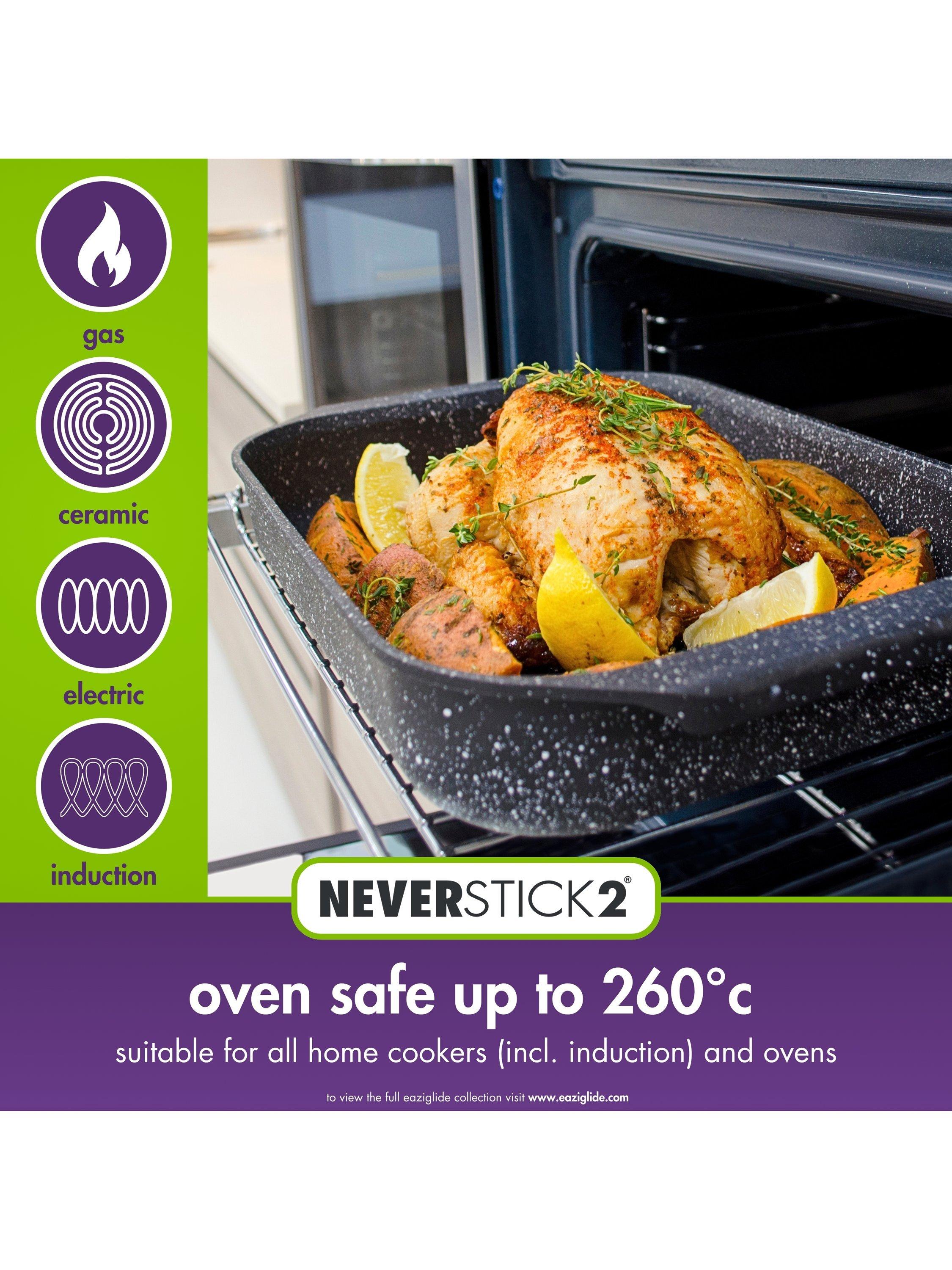 Eaziglide Neverstick2 roaster black 4.3L (British brand)