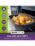 Eaziglide Neverstick2 roaster black 4.3L (British brand)