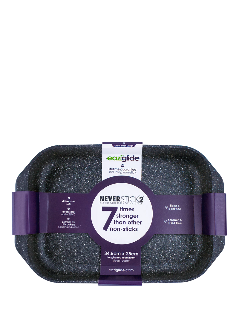 Eaziglide Neverstick2 roaster black 4.3L (British brand)