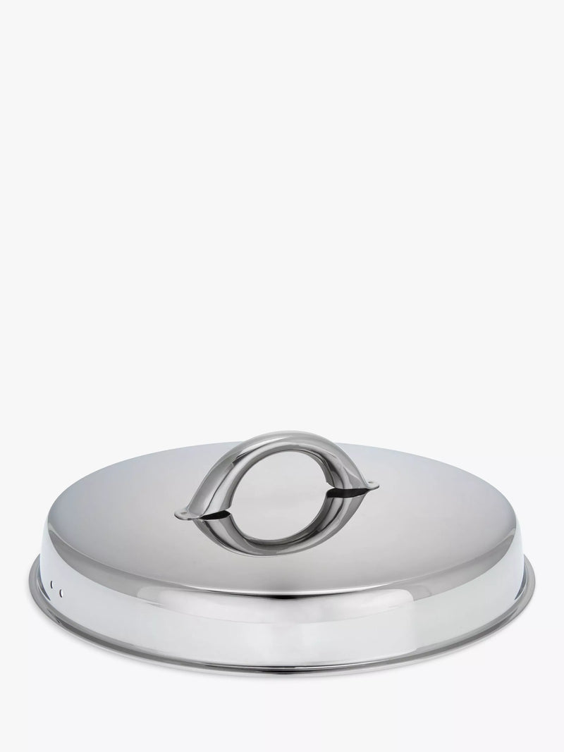 John Lewis stainless steel saucepan set with lids, 3 piece, UK version