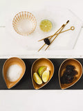 Selbrae House Slate Metal Bowl Mezze Set Black Gold (British brand)