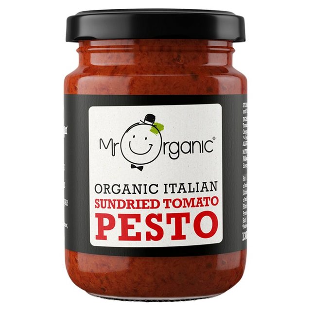 Mr Organic Vegan Sundried Tomato Pesto   130g GOODS M&S   