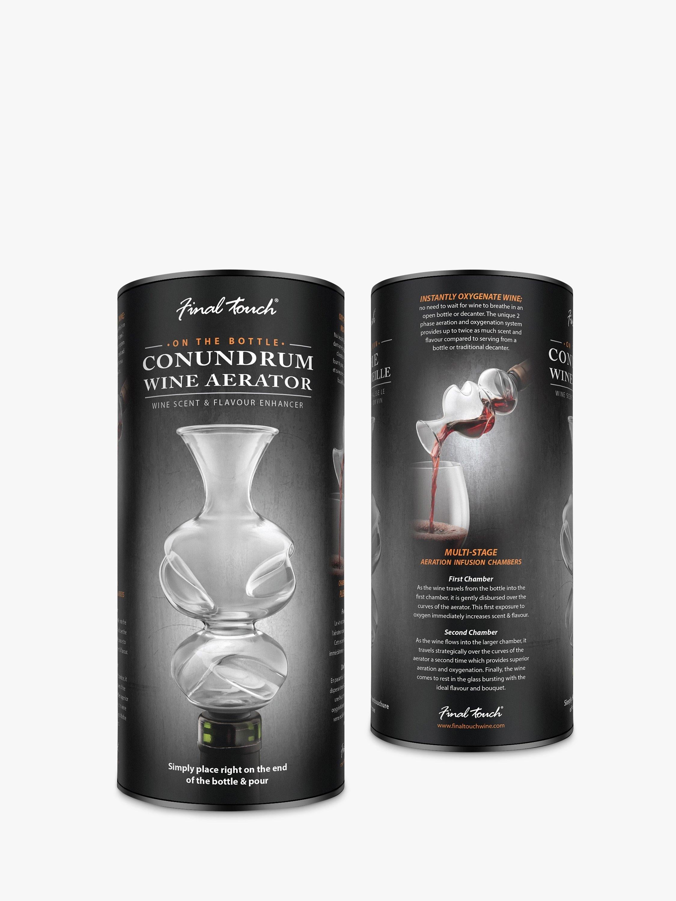 جهاز تهوية النبيذ Final Touch Conundrum - منتج بريطاني