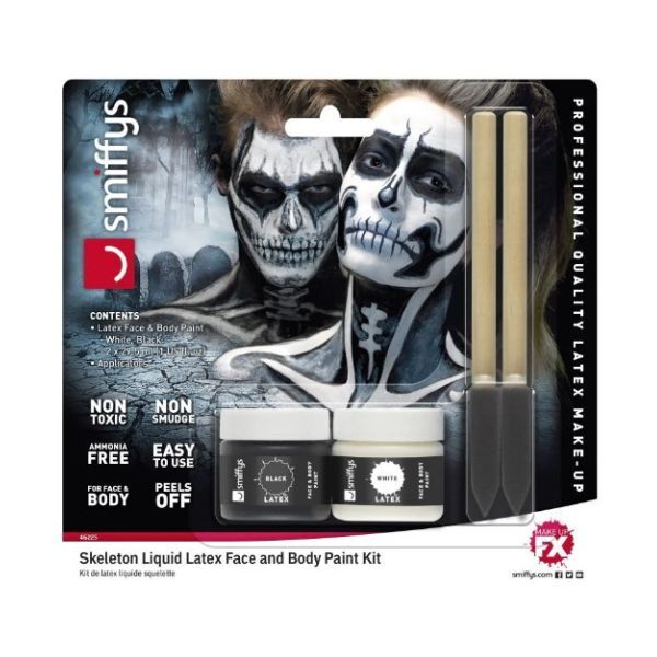 Smiffys skeleton liquid latex kit 29.57ml, UK version