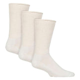 IOMI 3 Pack Unisex Diabetic Slipper Socks with Grips