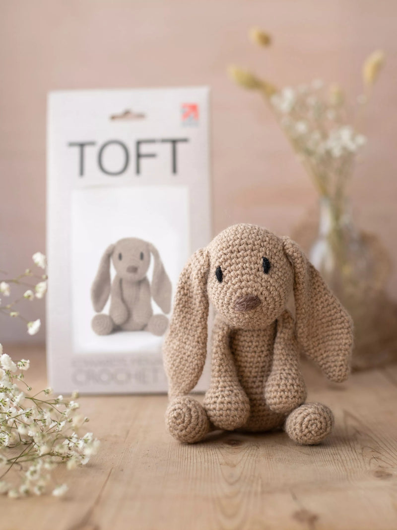 TOFT Emma the Bunny Crochet Kit 26cm - British product