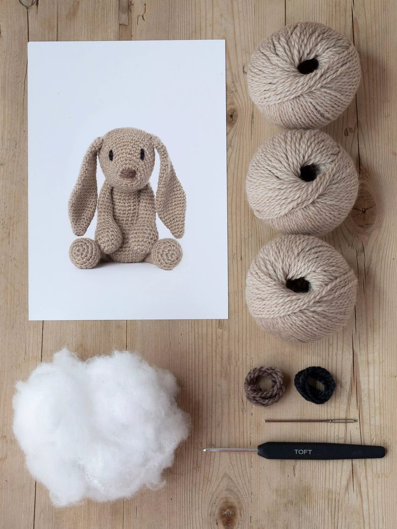 TOFT Emma the Bunny Crochet Kit 26cm - British product