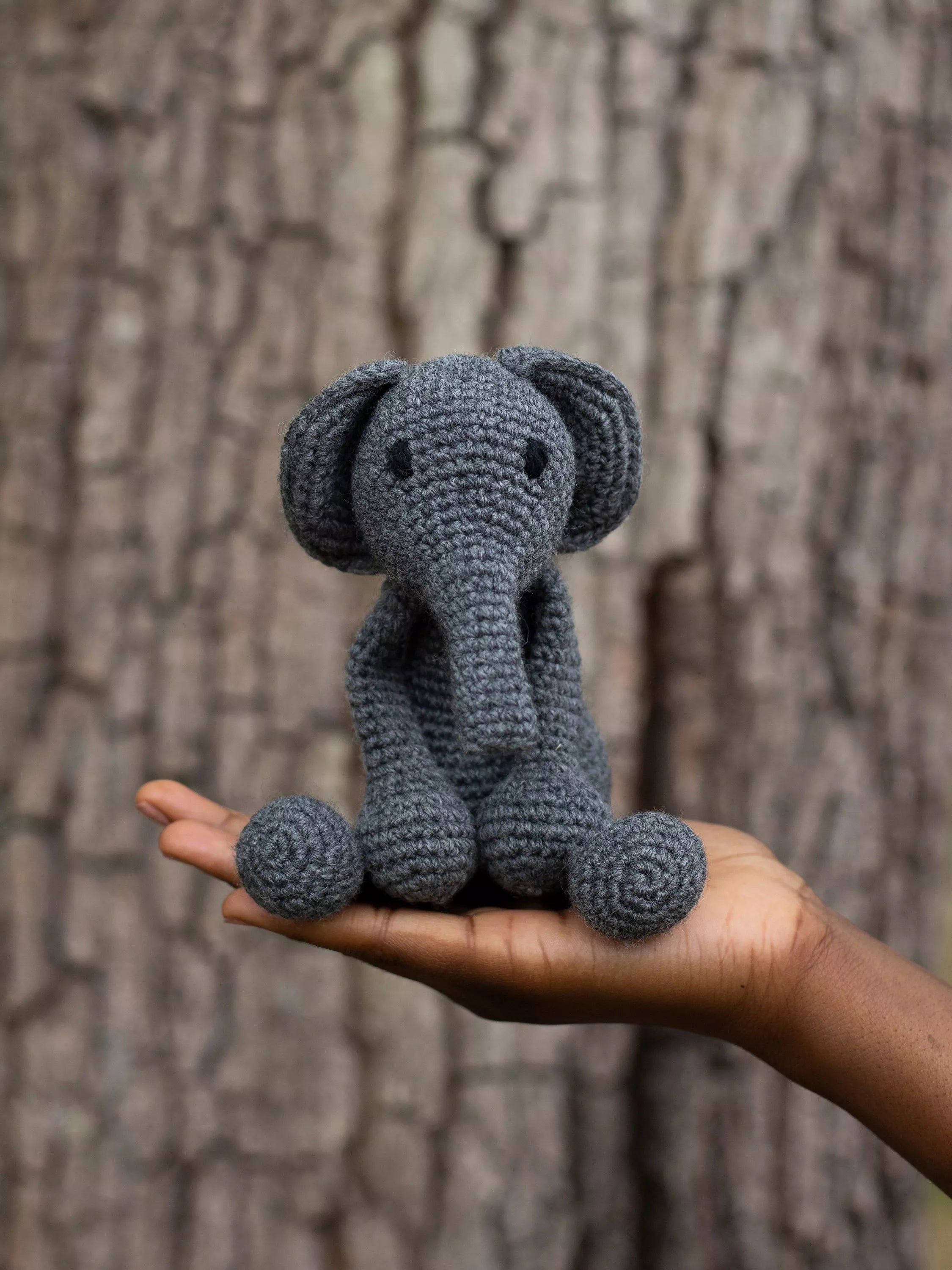 TOFT Bridget Elephant crochet kit, UK version