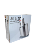 GLOBAL NI Series knife block 6 piece set (British brand)