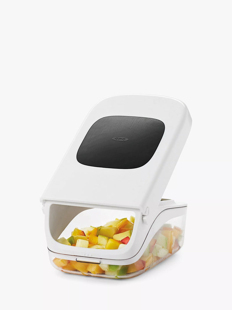 OXO Good Grips Easy Pour Vegetable Chopper, imported from the UK