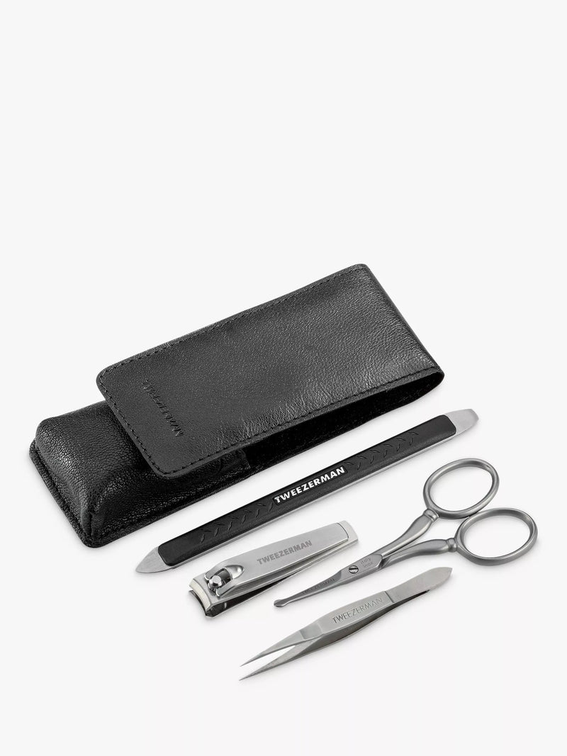 Tweezerman GEAR Essential Grooming Kit (British brand)