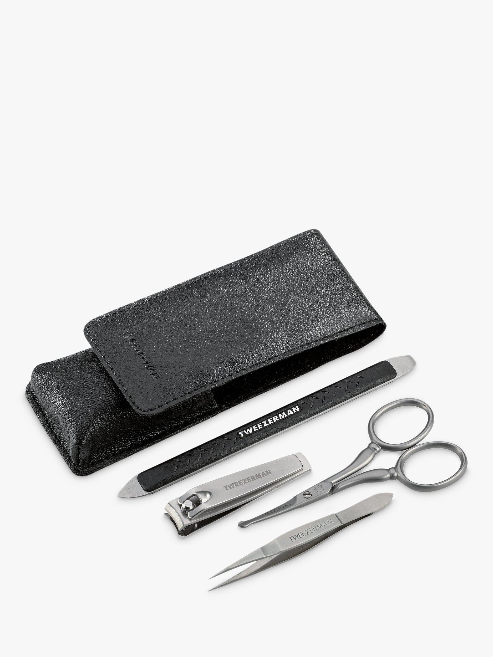 Tweezerman GEAR Essential Grooming Kit (British brand)