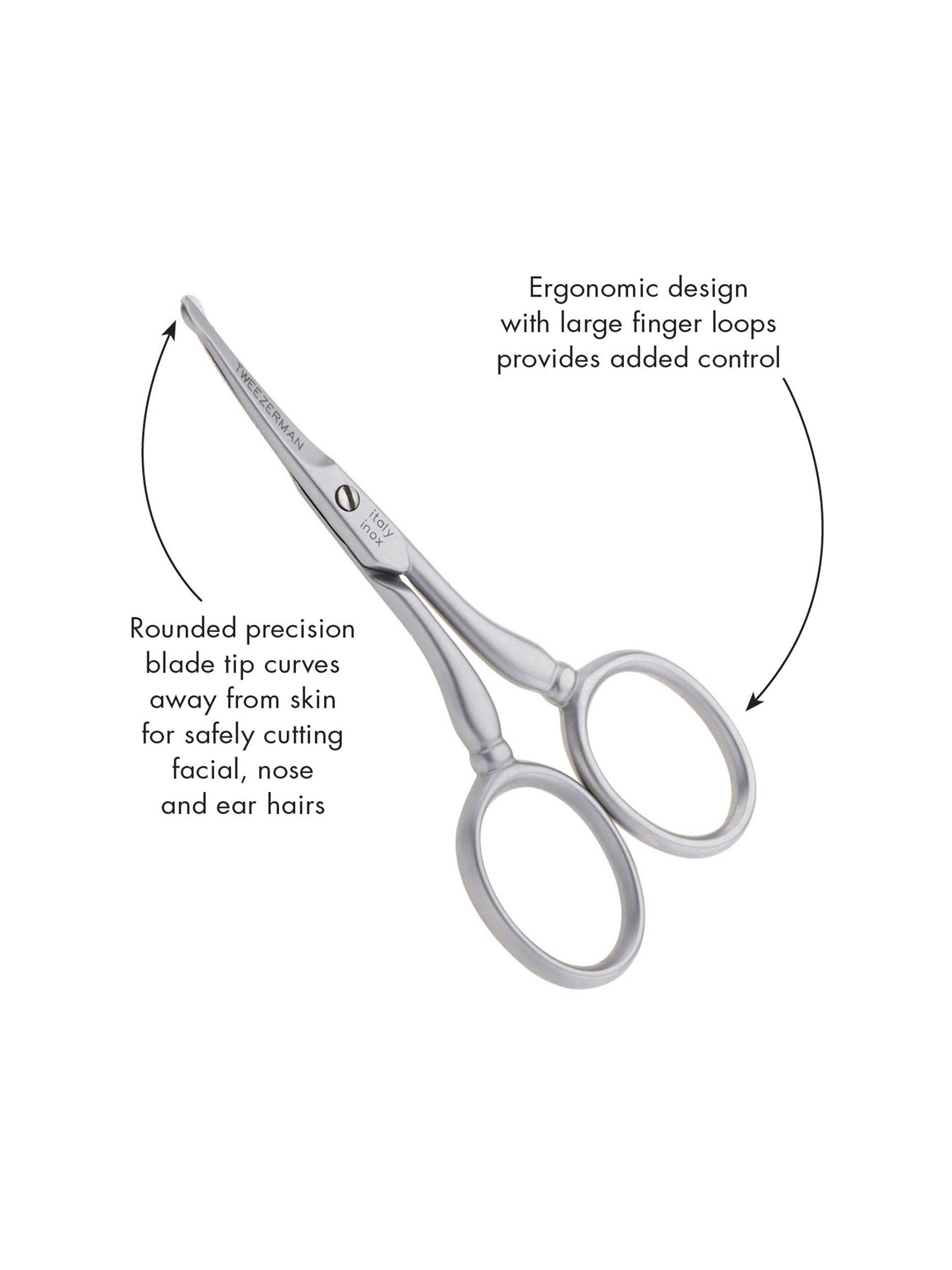 Tweezerman G.E.A.R. facial hair scissors (British brand)
