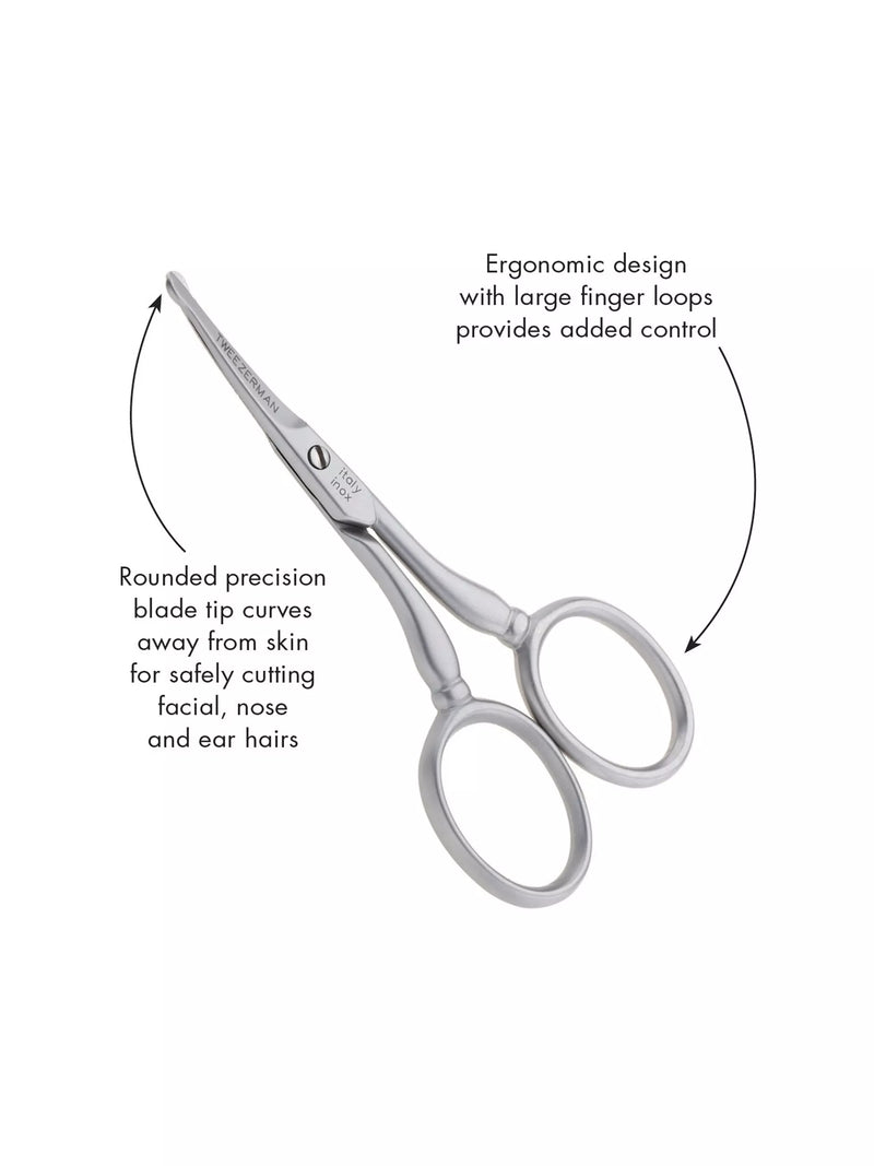 Tweezerman G.E.A.R. facial hair scissors (British brand)