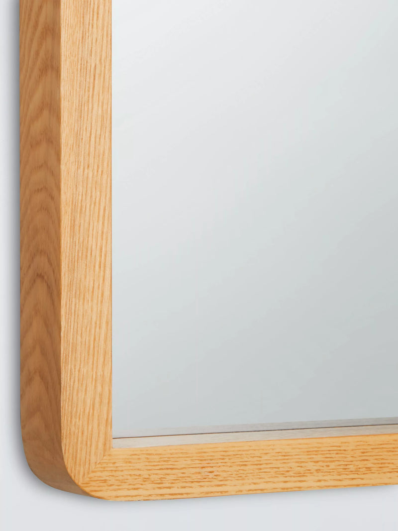 John Lewis oak wall mirror 54x79cm - British product