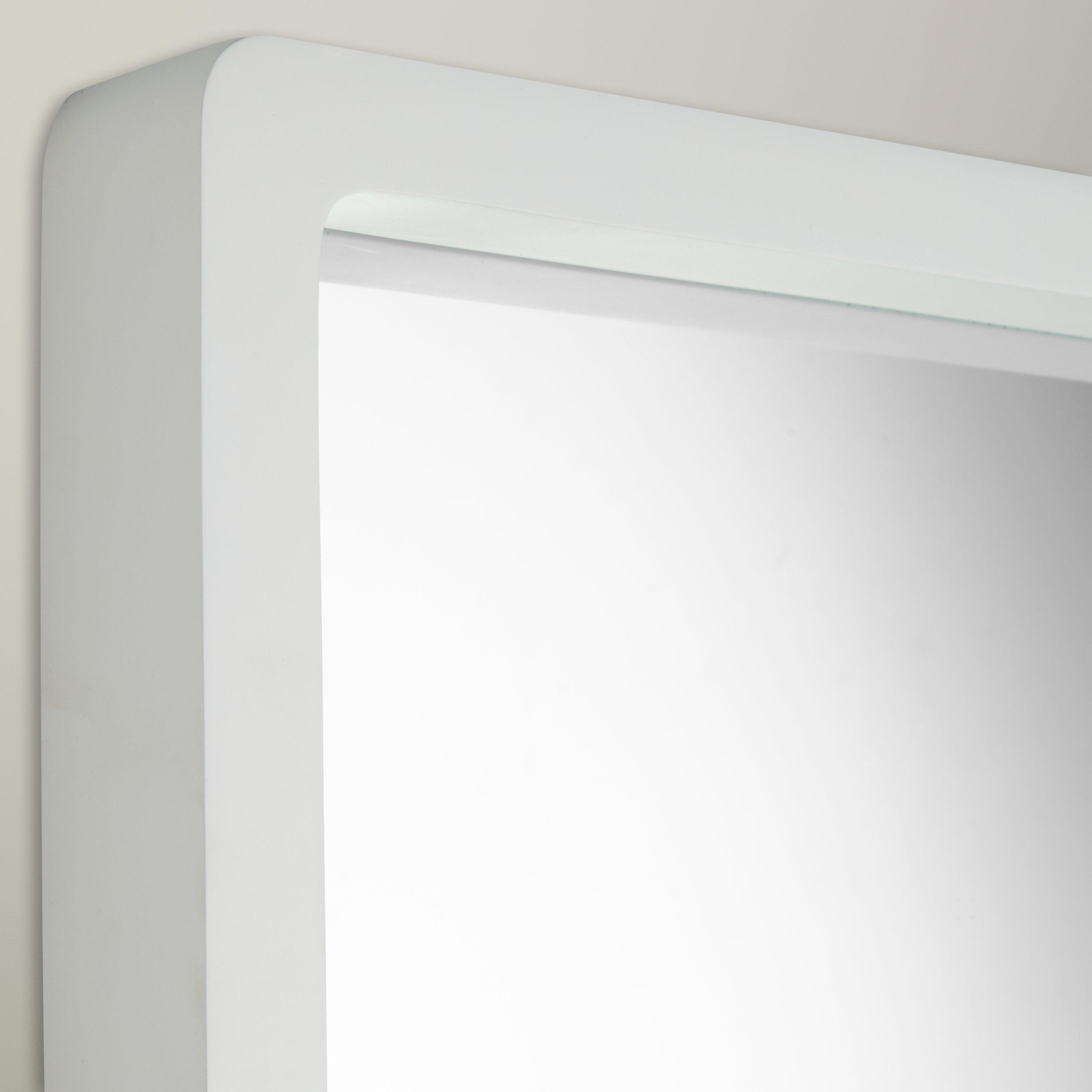 John Lewis full length mirror white 144x44cm, imported from the UK