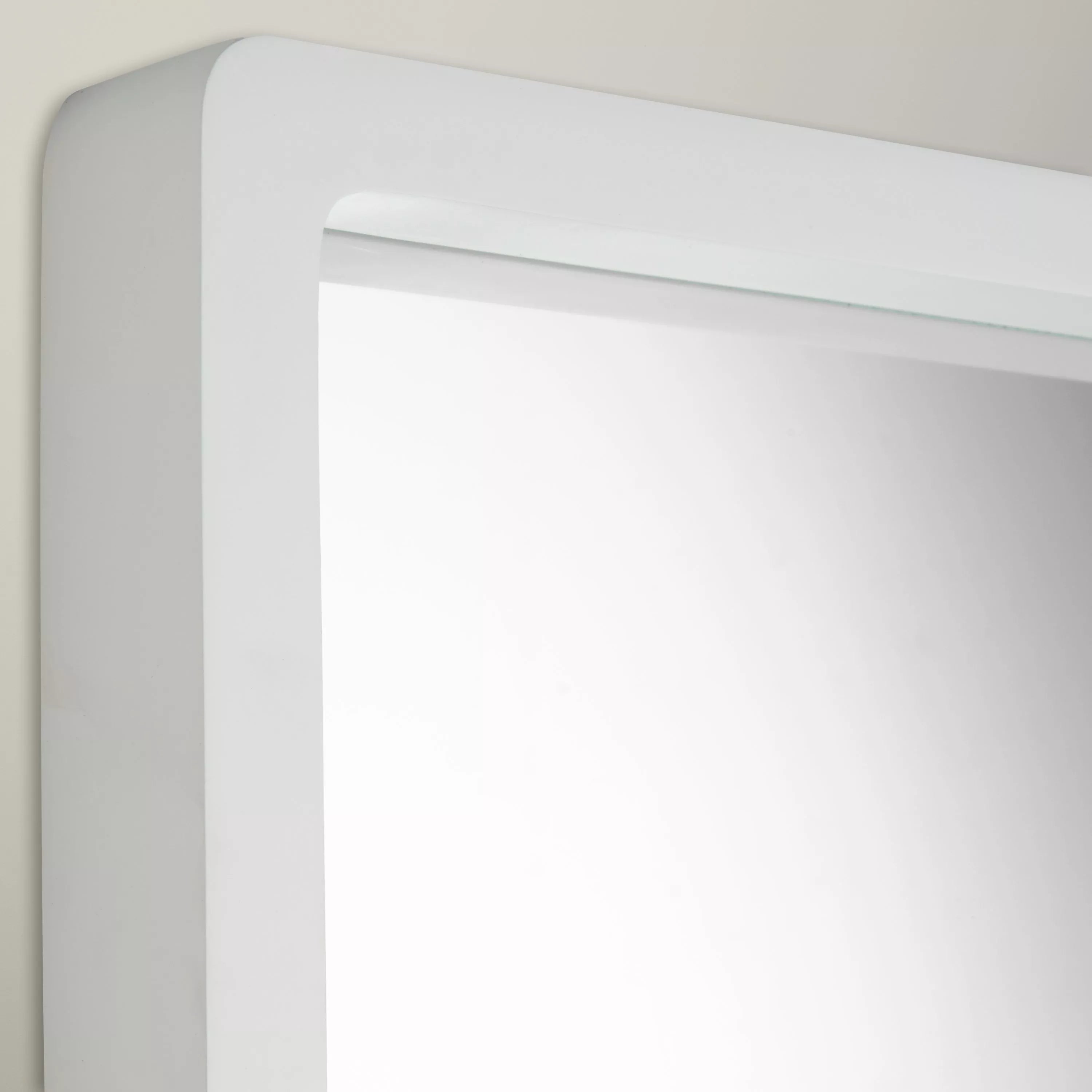 John Lewis full length mirror white 144x44cm, imported from the UK