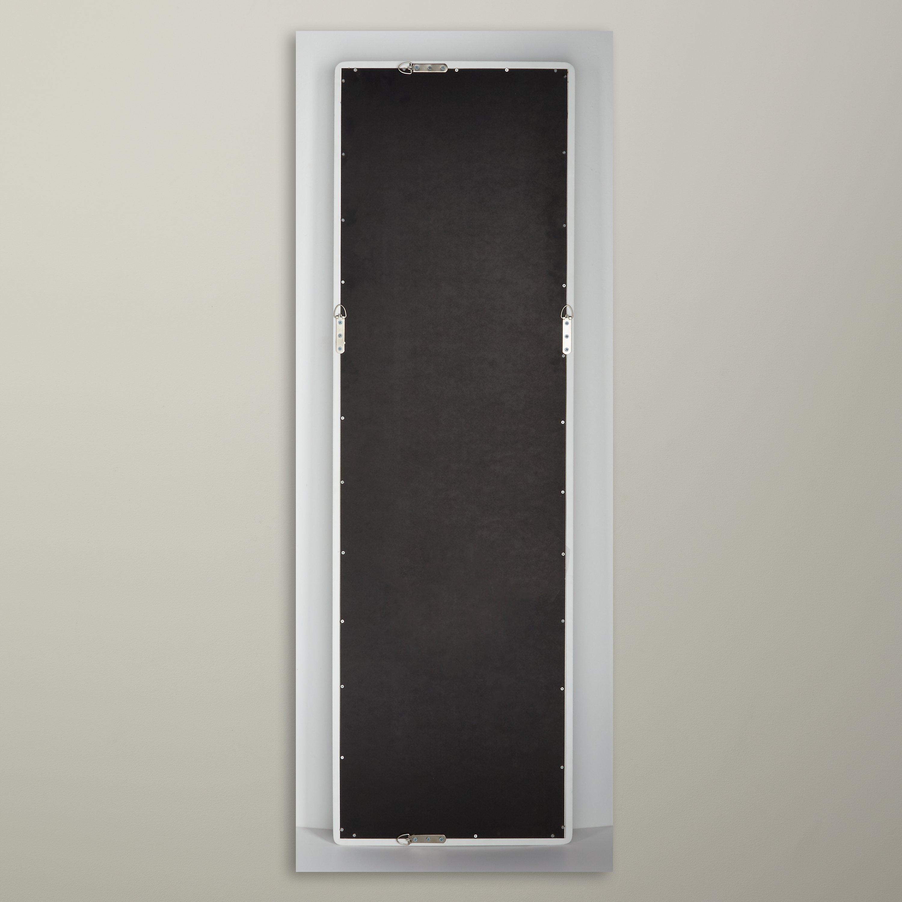 John Lewis full length mirror white 144x44cm, imported from the UK