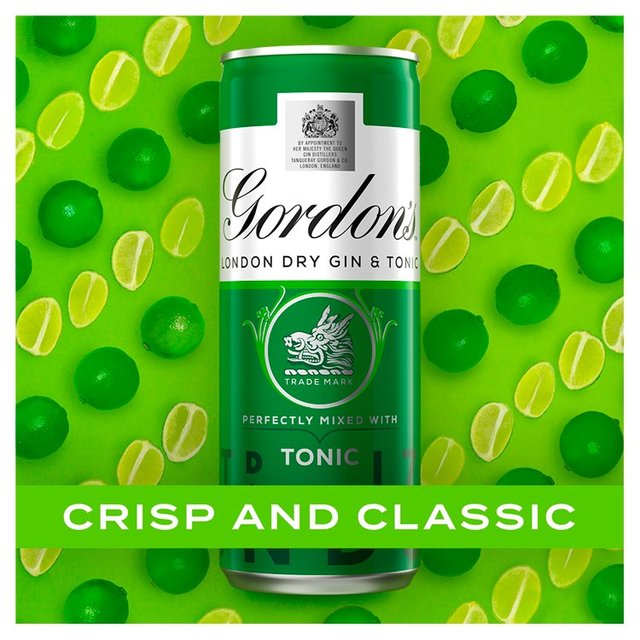 Gordon's Gin & Tonic   250ml GOODS M&S   