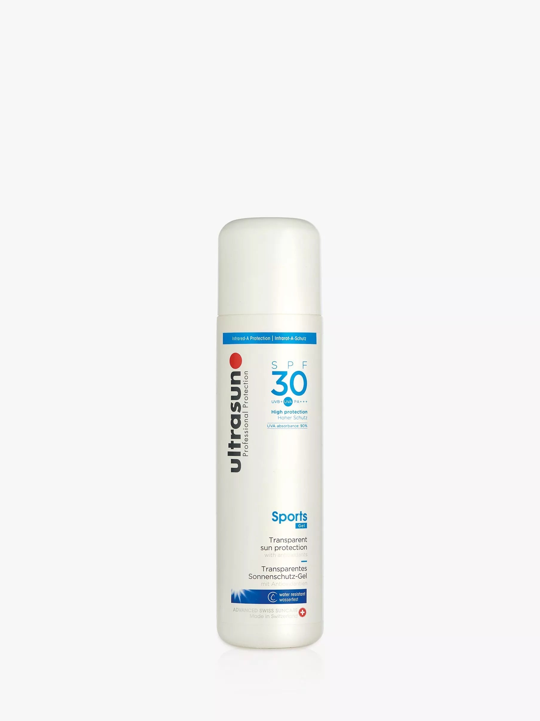 Ultrasun SPF 30 Sports Gel 200ml (British brand)