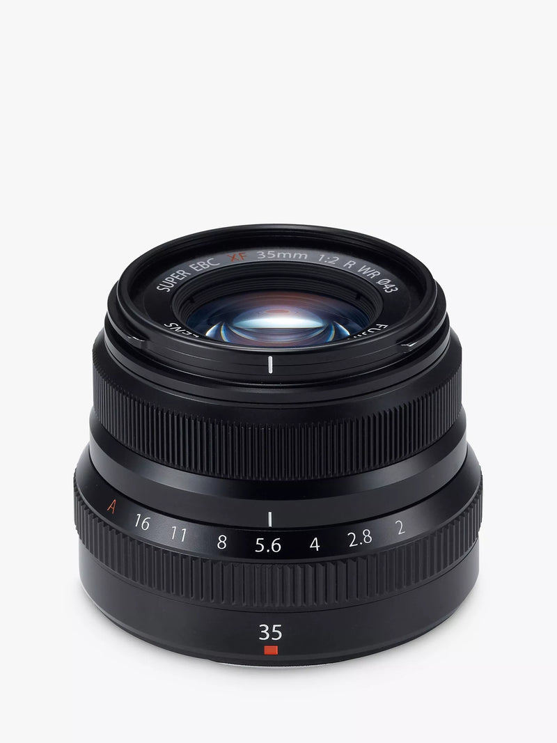 Fujifilm XF35mm f/2 R WR standard lens, UK version