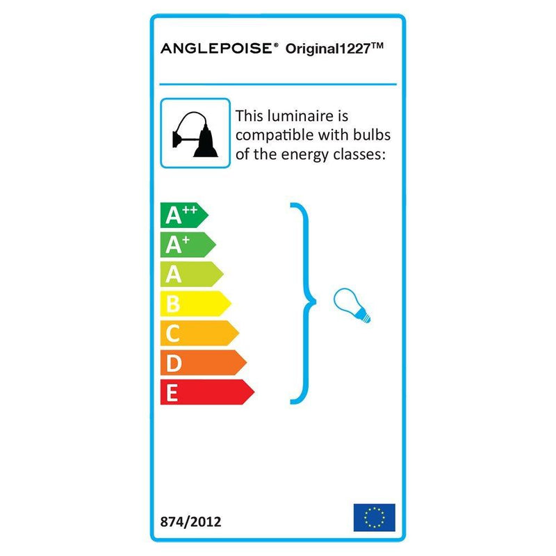 Anglepoise Original 1227 wall light chrome fittings (British brand)