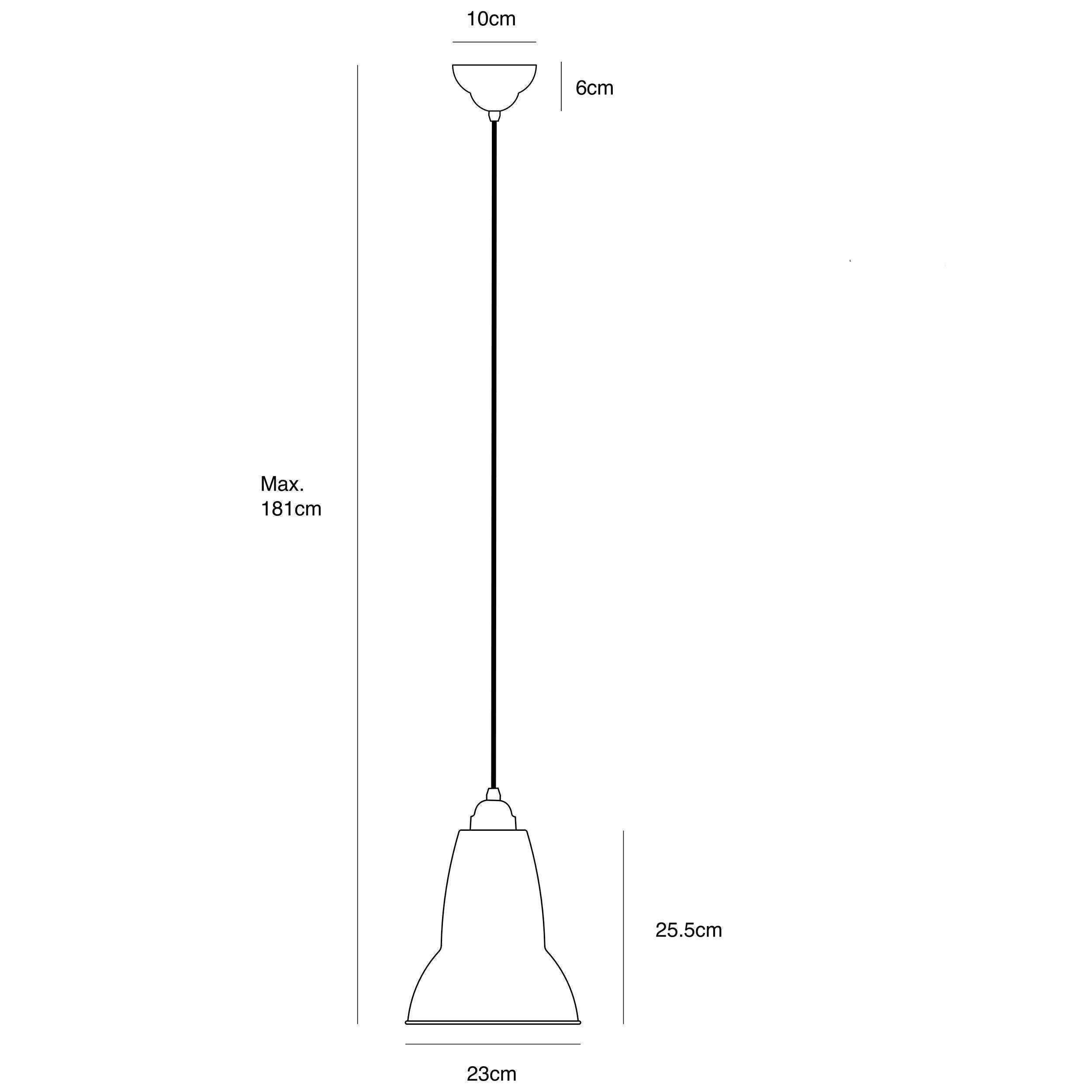 Anglepoise 1227 Midi pendant ceiling light, UK version