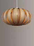 Tom Raffield Urchin pendant light 53cm oak (British brand)