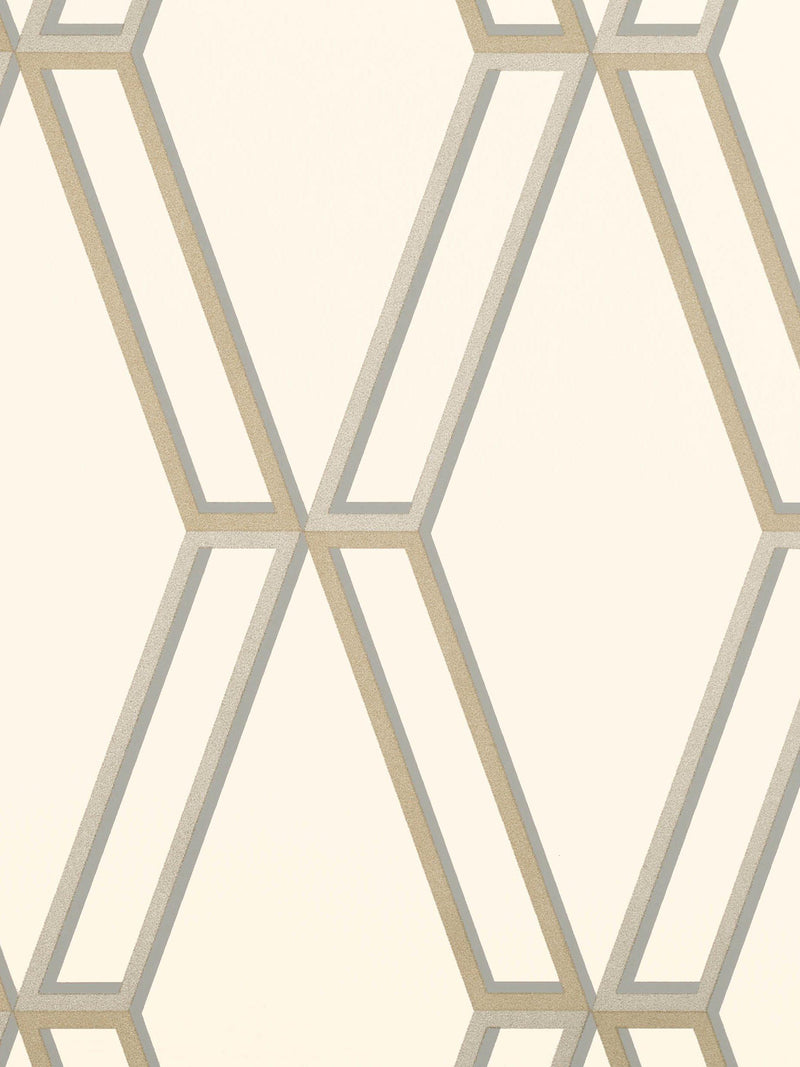 Romo Marquise wallpaper geometric design 10.05m x 68.6cm, UK version