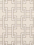Romo Orden paste the wall wallpaper geometric metallic squares, imported from the UK