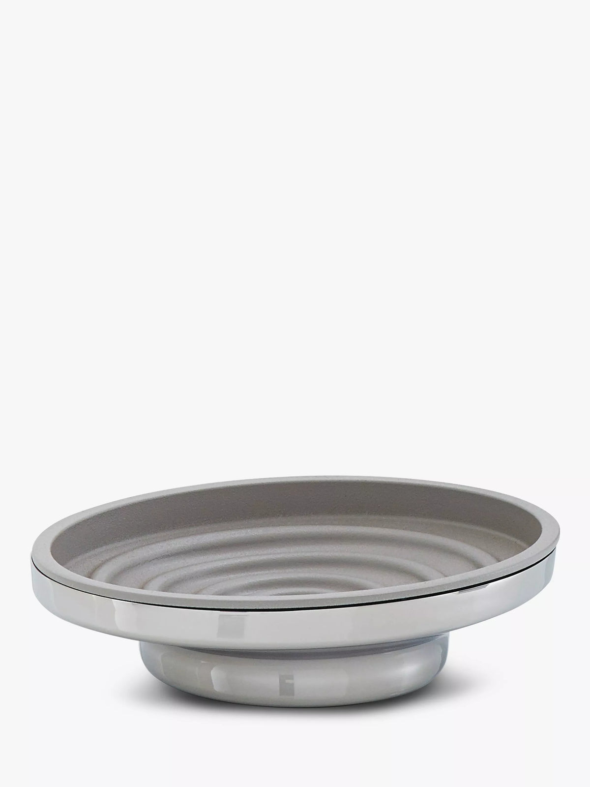 Robert Welch Oblique Soap Dish polished stainless steel (British brand)