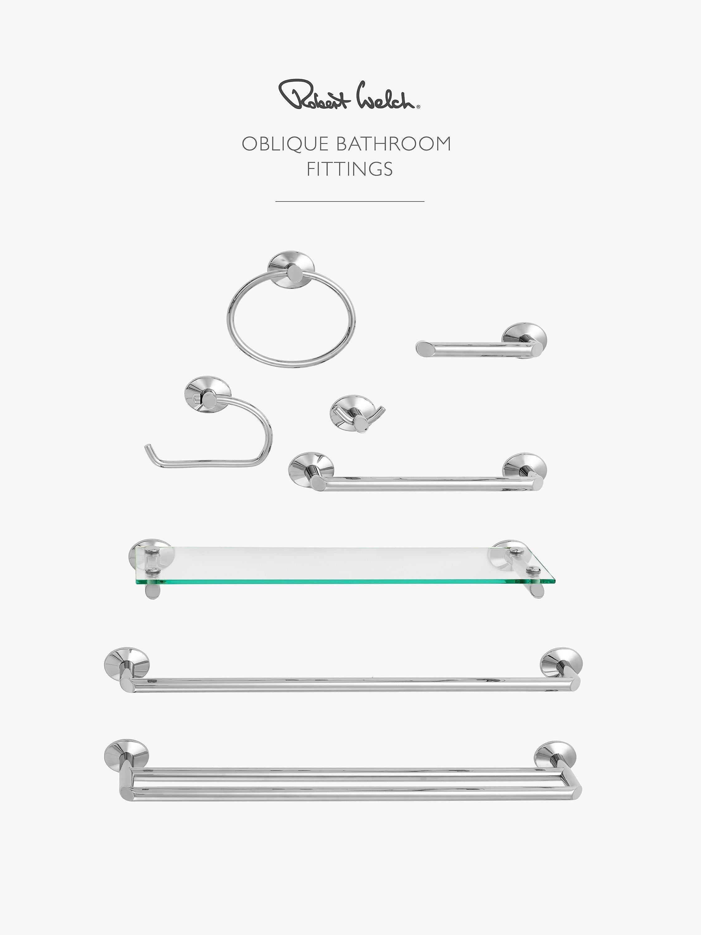 Robert Welch oblique toothbrush holder, imported from the UK