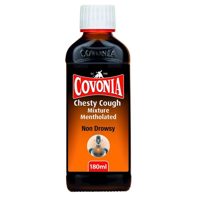 Covonia Chesty Cough Mixture Oral Solution   180ml GOODS M&S   