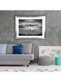 John Lewis framed print embellished seascape 84x110cm (British brand)