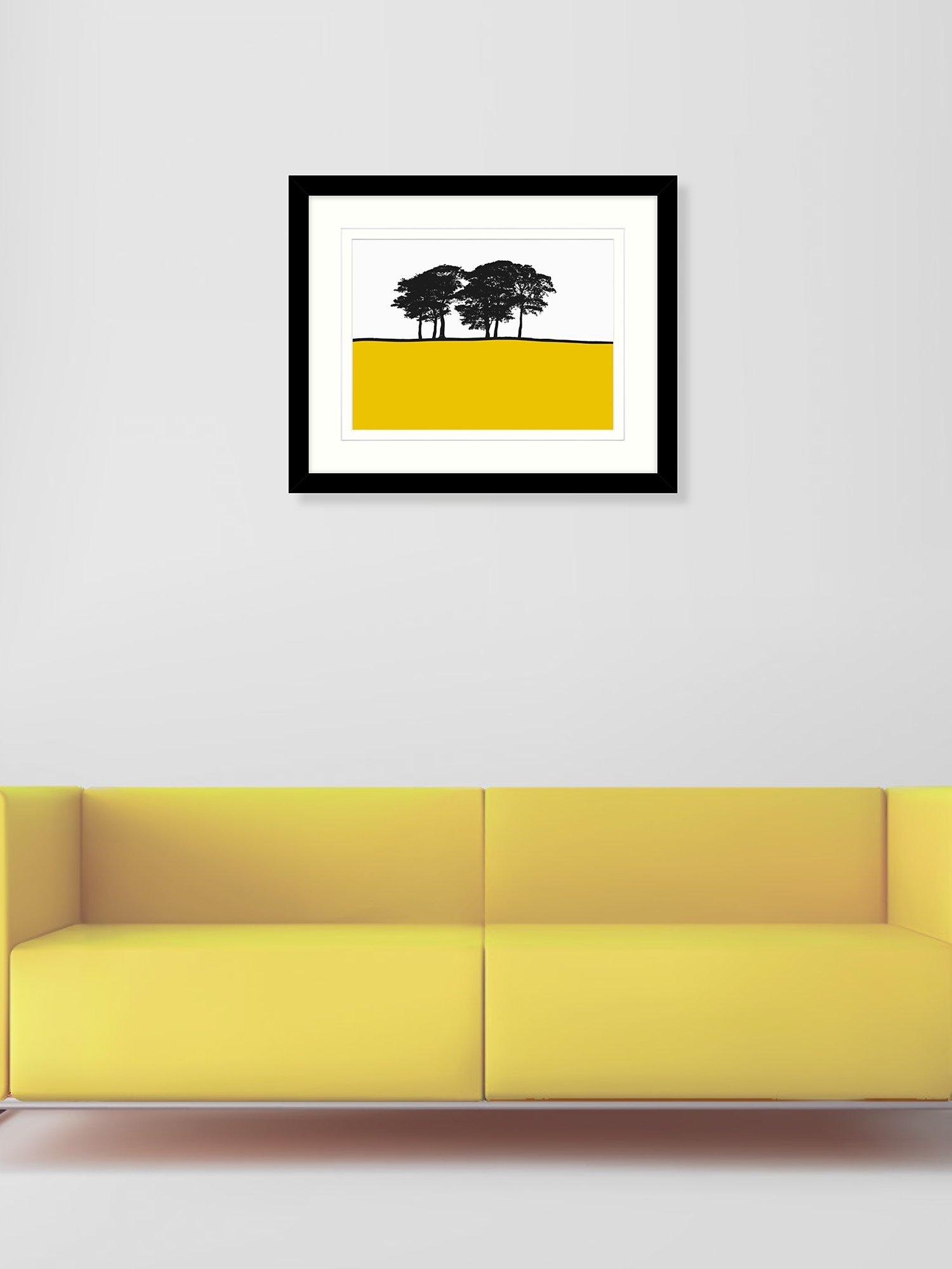 John Lewis framed print Skipton Yellow 44 x 54cm, UK version