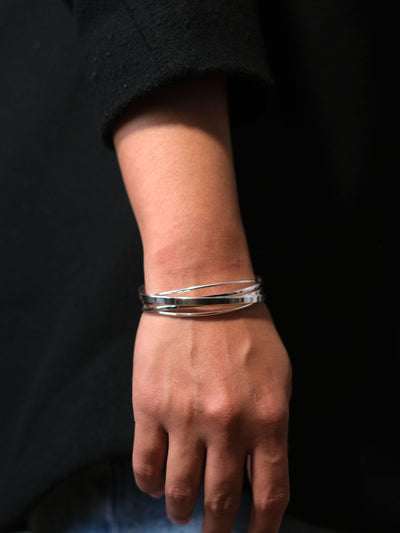 John Lewis Sterling Silber offenes Manschettenarmband mit mehreren Linien – Jetzt bei McGrocer online kaufen