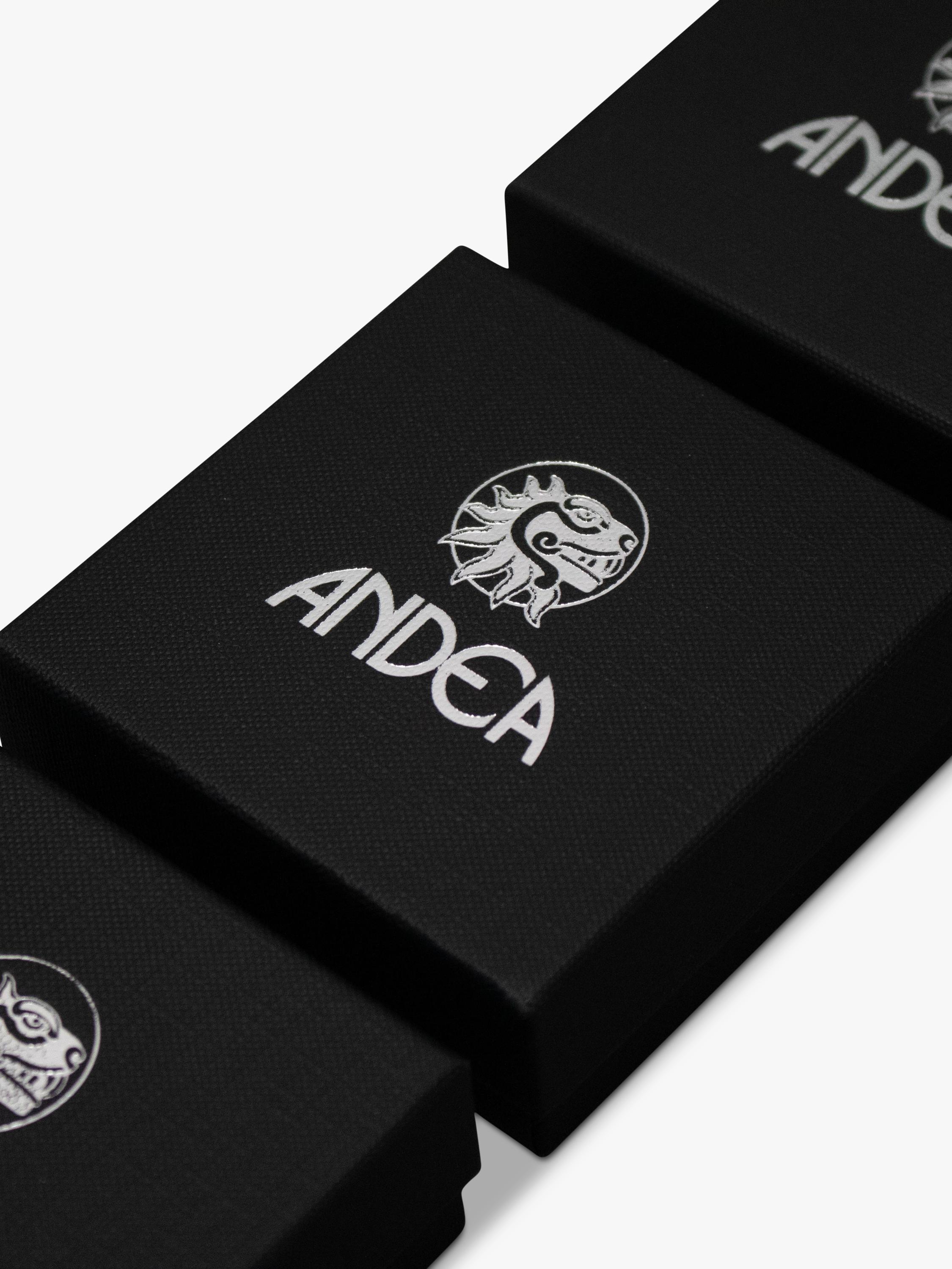 Andea sterling silver ball bead bracelet 19cm, UK version