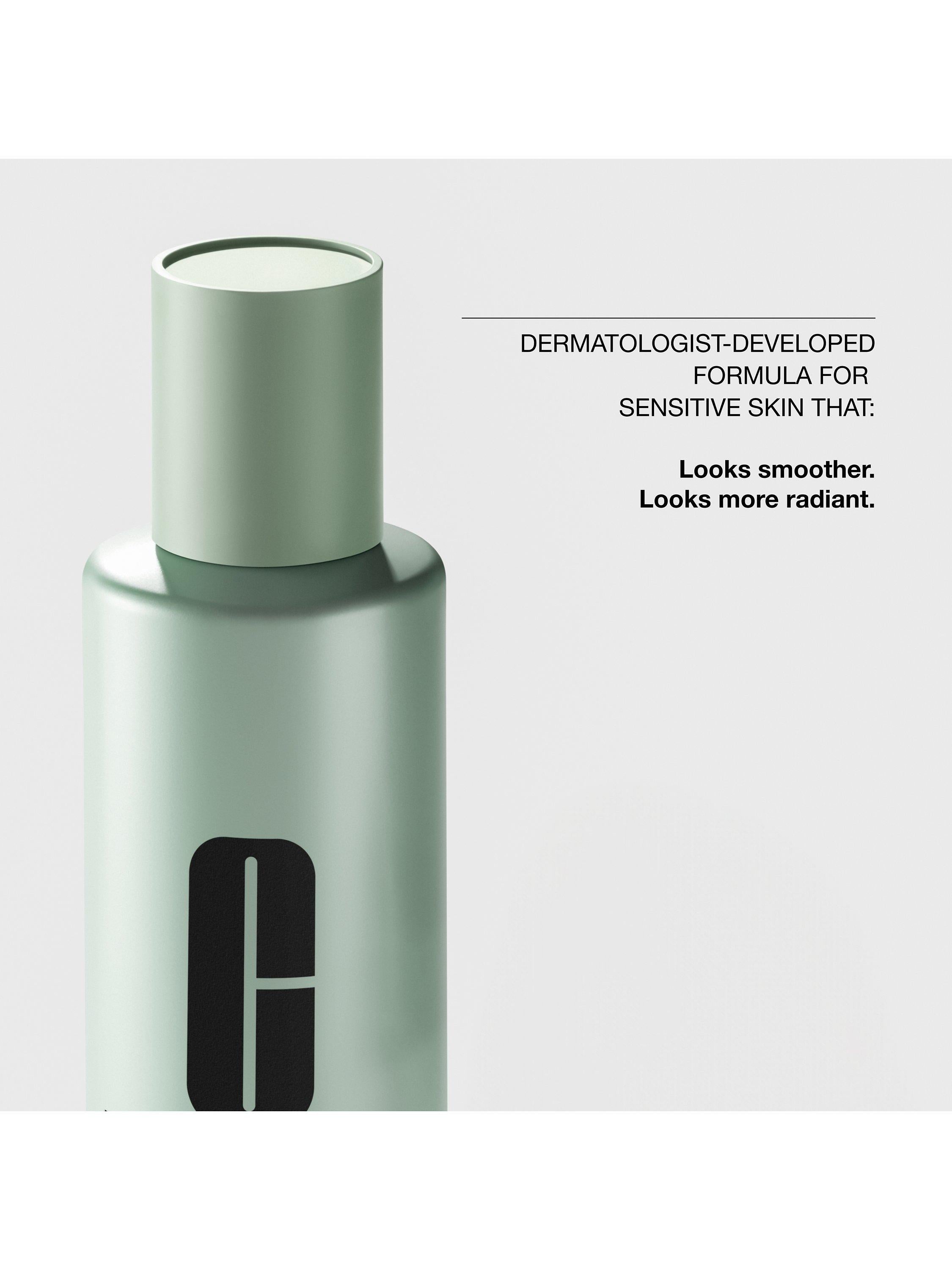 Clinique clarifying lotion alcohol-free twice a day 200ml (British brand)