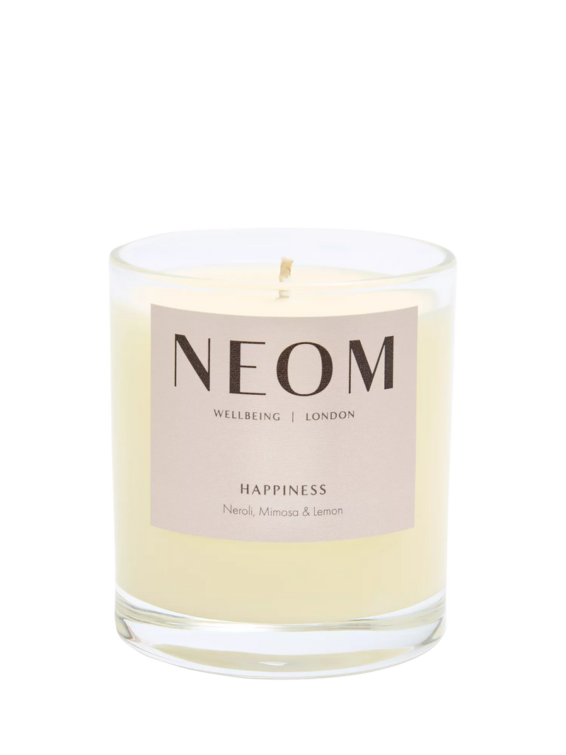 NEOM Wellbeing London Happiness scented candle 185g - British product