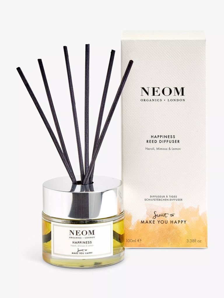 NEOM Wellbeing London Happiness Reed Diffuser, 100ml