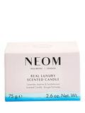 NEOM Real Luxury Travel Scented Candle, imported from the UK