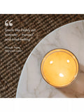 NEOM three wick scented candle for sleep with lavender and jasmine, imported from the UK