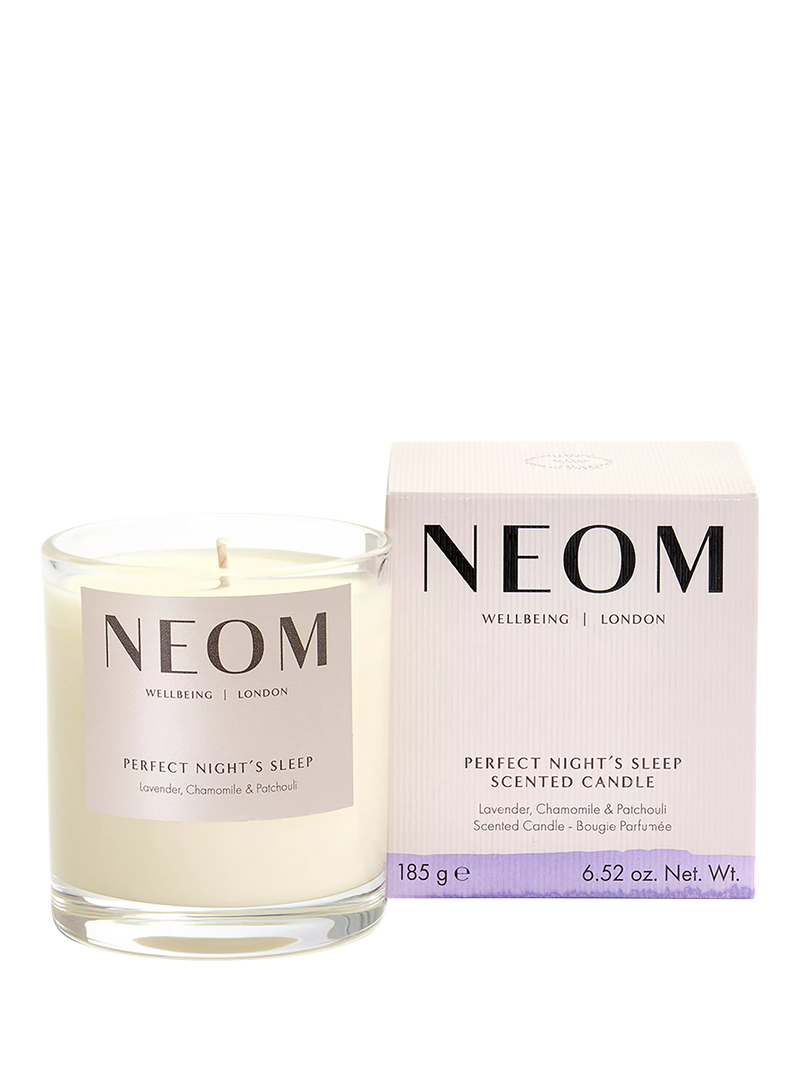 NEOM Perfect Night's Sleep scented candle, imported from the UK