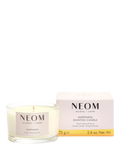 NEOM Wellbeing London Happiness travel scented candle 225g - British product