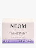 NEOM travel scented candle for sleep, imported from the UK