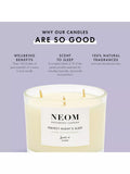 NEOM travel scented candle for sleep, imported from the UK