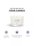NEOM travel scented candle for sleep, imported from the UK