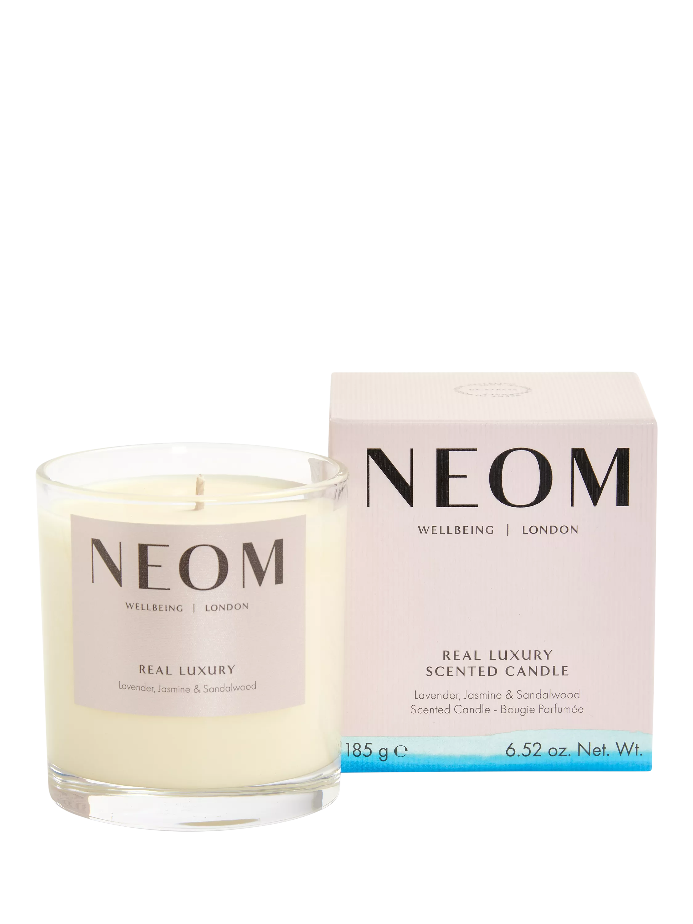 NEOM Real Luxury scented candle 185g, UK version