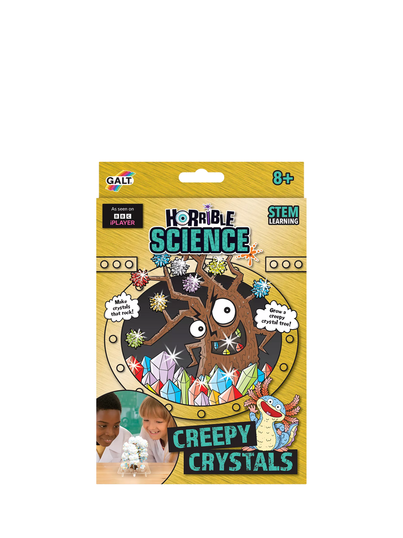 Horrible Science creepy crystals growing kit, UK version