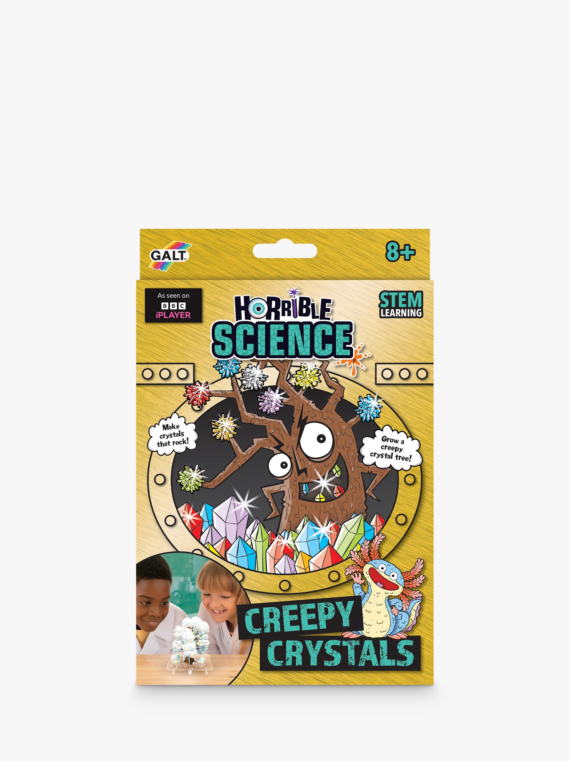 Horrible Science creepy crystals growing kit, UK version